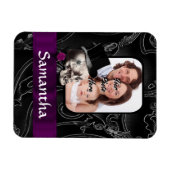 Tätowierskull Magnet (Horizontal)