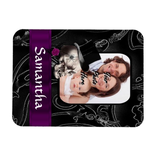 Tätowierskull Magnet (Horizontal)