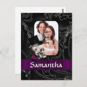 Tätowierskull Postkarte (Vorne/Hinten)