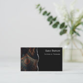 Tätowierstudio QR-Code Visitenkarte (Stehend Vorderseite)