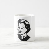 Tätowierte Hausfrau - betrunken Kaffeetasse (Mittel)