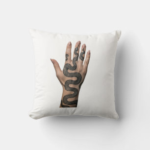 tätowierte Kissenhand Kissen