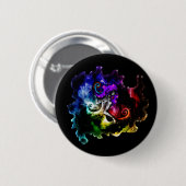 Tätowierte Kreations-Schaltfläche Button (Vorne & Hinten)