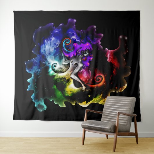 Tätowierte Schöpfung Tapete Wandteppich (Beispiel (Horizontal))