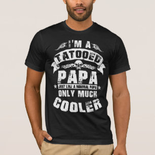 Tätowierter Papa T-Shirt