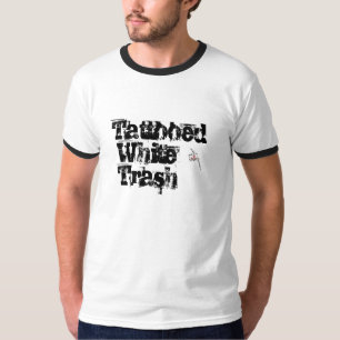 Tätowierter White Trash T-Shirt