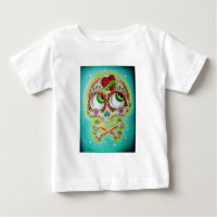 Tätowierter Zuckerschädel