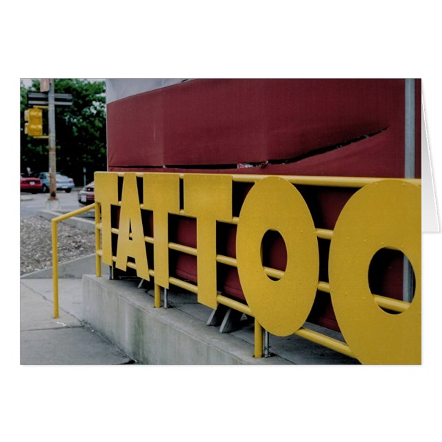 Tätowierung (Vorderseite (Horizontal))