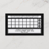 TÄTOWIERUNG 3dots Loyalitäts-Programm Treuekarte (Rückseite)