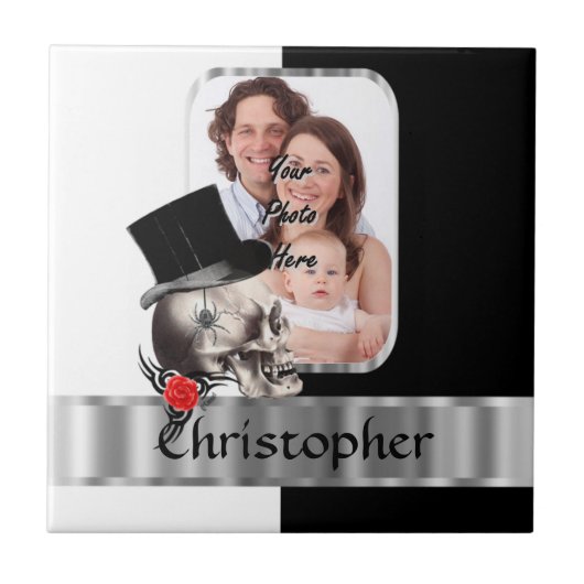 Tätowierung Fliese (Vorderseite)