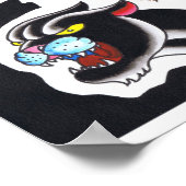 Tätowierung in der alten Schule durch Adam Caudill Poster (Ecke)