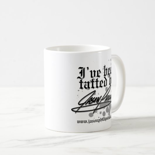 Tätowierung Jasons Phillips Promo Tasse (VorderseiteRechts)