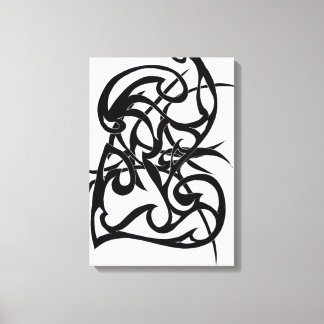 Tätowierung mit Stämmen #4 Leinwanddruck