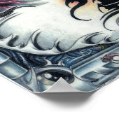 Tätowierung Poster (Ecke)