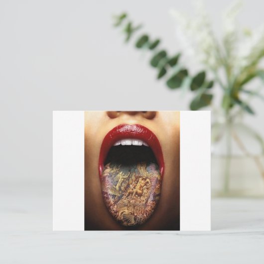 Tätowierung Postkarte (Stehend Vorderseite)