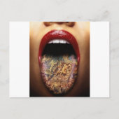 Tätowierung Postkarte (Vorderseite)