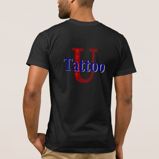 Tätowierung U - T - Shirt (Rückseite)