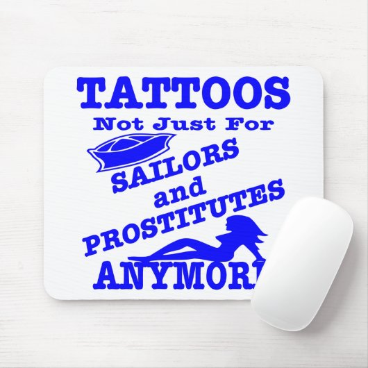 Tätowierungen nicht gerade für Seeleute u. Mousepad (Mit Mouse)