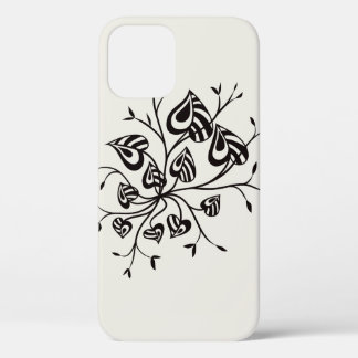 Tätowierungs-Art-abstraktes Blumen mit spitzem Case-Mate iPhone Hülle