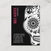 Tätowierungs-Kunst-Studio-Visitenkarte Visitenkarte (Rückseite)