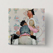 Tätowierungs-Künstler Button (Vorderseite)