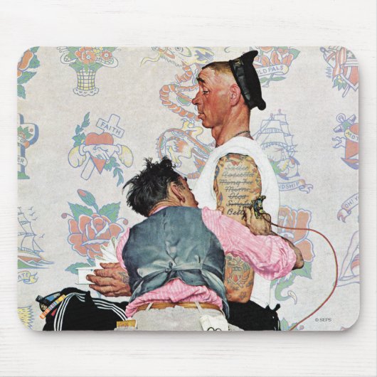 Tätowierungs-Künstler Mousepad (Vorne)