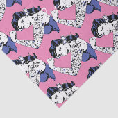 Tätowierungs-Mädchen-Arm herauf Thunder_Cove Seidenpapier (Ausschnitt)