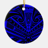 Tätowierungs-Rugbyspieler SamoanSonny Bill Keramikornament (Vorne)