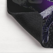 Tätowierungs-Schädel-Engel Mousepad "Gabriella" (Ecke)