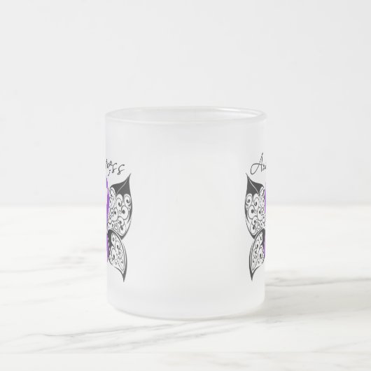 Tätowierungs-Schmetterlings-Bewusstsein - Mattglastasse (Mittel)