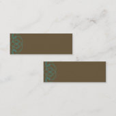 Tätowierungs-Visitenkarte Mini Visitenkarte (Vorne/Hinten)