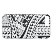 Tätowierungsartfall mit samoaischen inspirierten Case-Mate iPhone hülle (Rückseite (Horizontal))