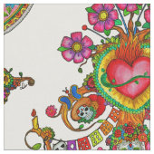 Tätowierungsartgewebe mit Baum der Toter Stoff (Nahaufnahme)