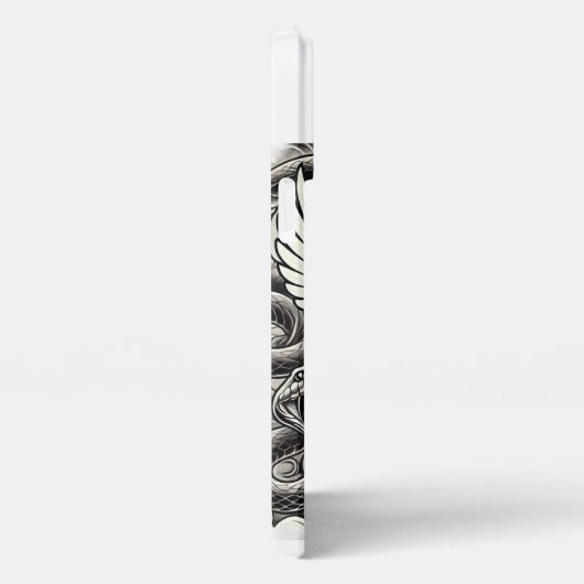 Tätowierungsdesign für die Schlangengrube iPhone Hülle (Rechte Seite)