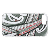 Tätowierungsentwurfs-Insel hawai der polynesischen Case-Mate iPhone Hülle (Rückseite (Horizontal))