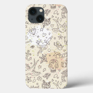 Tätowierungskonzeptmuster Case-Mate iPhone Hülle