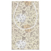 Tätowierungskonzeptmuster Kleine Geschenktüte (Rückseite)