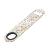 Tätowierungskonzeptmuster Speedflaschenöffner (Vorderseite Schrägansicht)