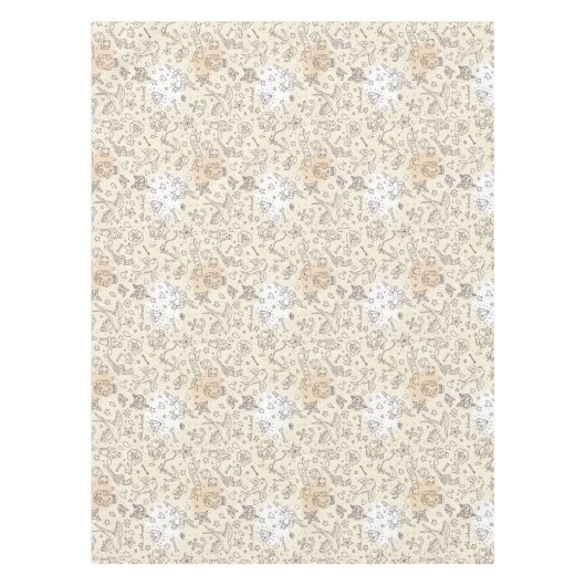 Tätowierungskonzeptmuster Tischdecke (Vorderseite)