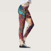 Tätowierungsstil, mystisch und zauberhaft leggings (Rechts)