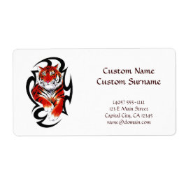 Tätowierungssymbol für coole Cartoon in der Wildni