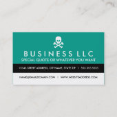 Tätowierungszeit-Verabredungskarte Terminkarte (Rückseite)