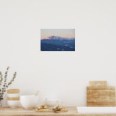 Tatra auf Sonnenaufgang Poster (Küche)