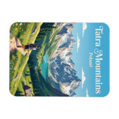 Tatra-Gebirge Polen Magnet (Horizontal)