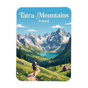 Tatra-Gebirge Polen Magnet