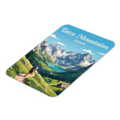Tatra-Gebirge Polen Magnet (Linke Seite)