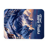 Tatra-Gebirge Polen Magnet (Horizontal)