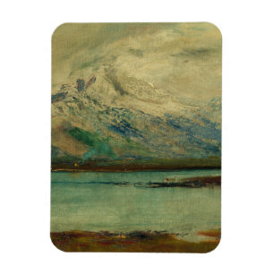 Tatra-Gebirgslandschaft von Ladislav Mednyanszky Magnet