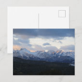 Tatra im Wolkenposter Postkarte (Vorne/Hinten)