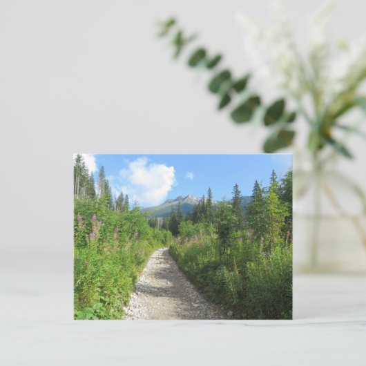 Tatra, Slowakei Postkarte (Stehend Vorderseite)